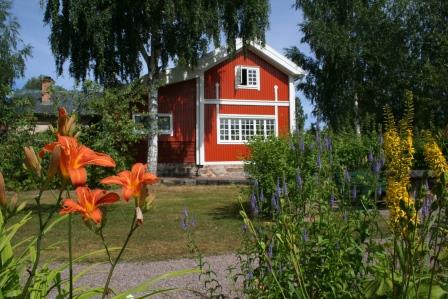 Huis en tuin van de Larssons zijn een plaatje!