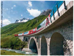 Glacier Express. Foto Swiss Travel System - Christof Sonderegger