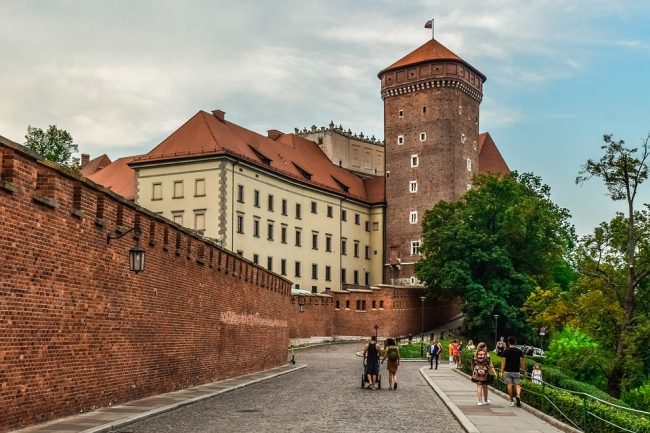 Wawel-kasteel Polen krakau