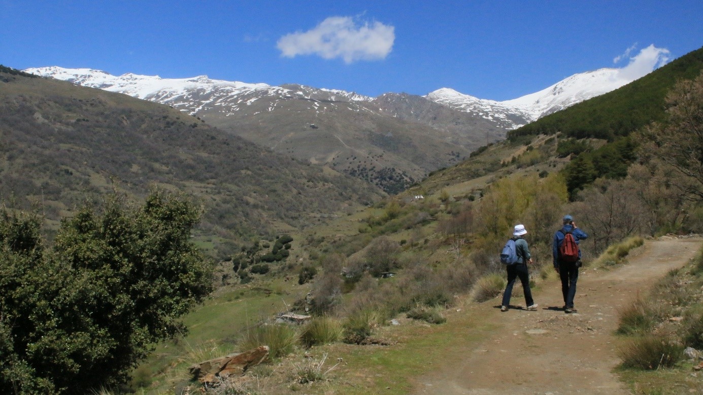 wandelingen in de Sierra Nevada