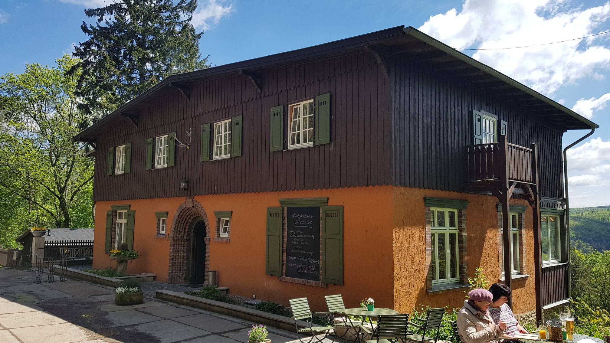 Wandelgasthaus Balsamine, aan de Goethewanderweg