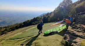 Wandelen en paragliden